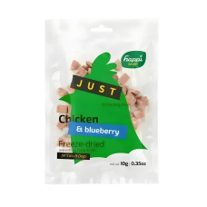 Happi Skippi Pet Treat Just Freeze Dried Chic & Blueberry 10g